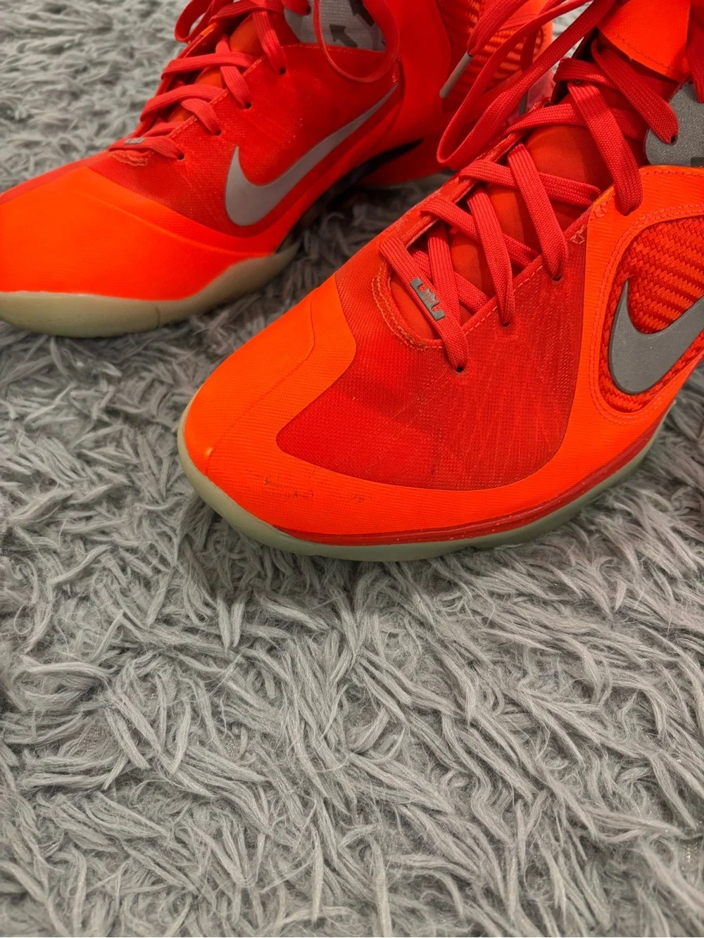 Nike LeBron 9 Big Bang 2022 Total Orange Men's Size 15 DH8006-800 Streetwear